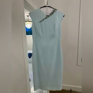 Ted Baker Light Blue Sheath Dress